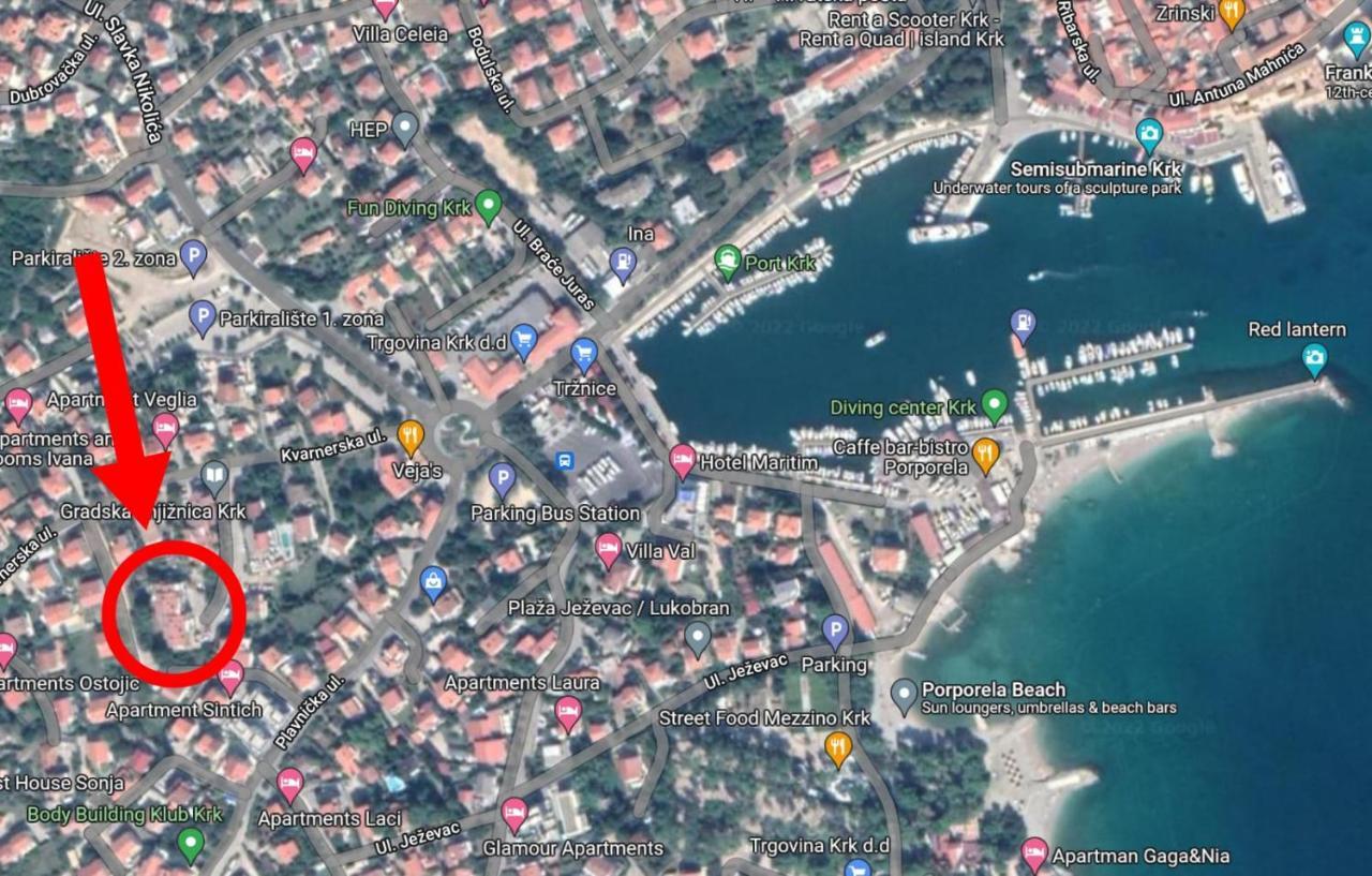 Apartment Tin Krk Town Dış mekan fotoğraf